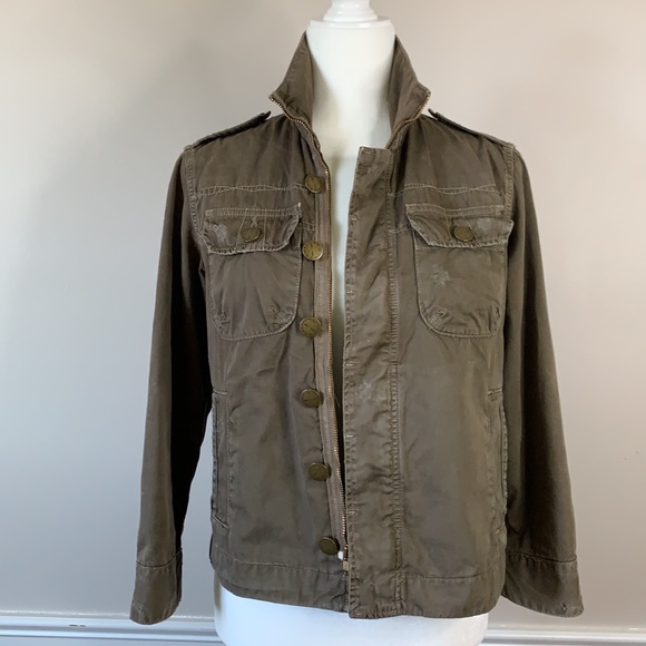 Current/Elliott soldier jacket. Combat green. - Picture 13 of 13
